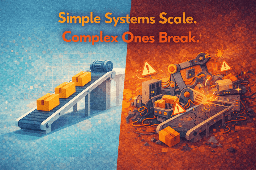 Simple Systems Scale. Complex Ones Break