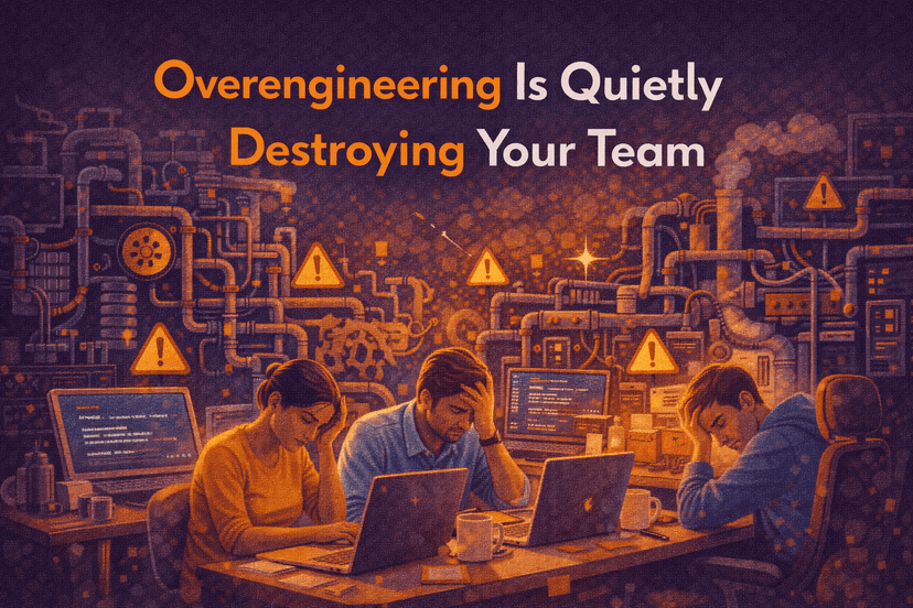 Overengineering Is Quietly Destroying Your Team