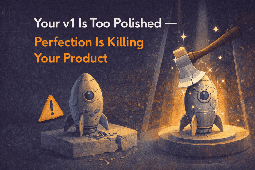 Your v1 Is Too Polished — Perfection Is Killing Your Product